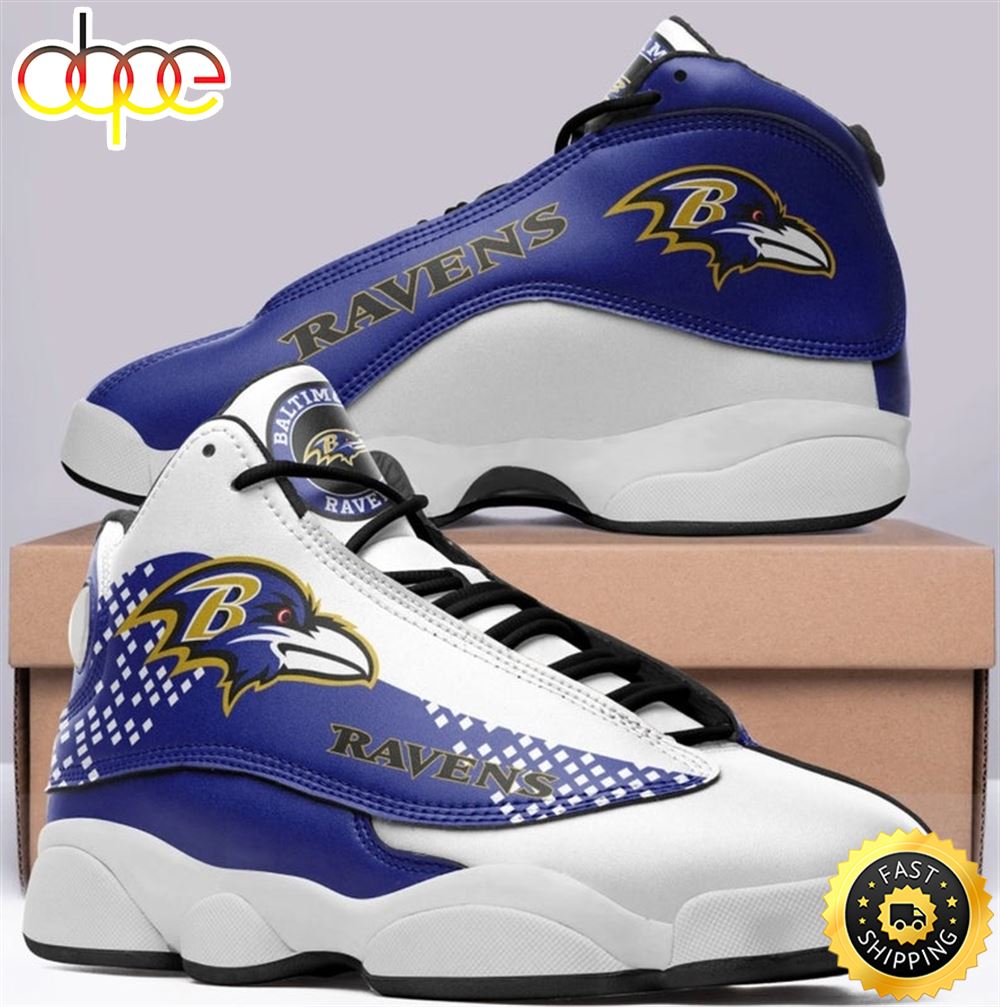 NFL Baltimore Ravens Air Jordan 13 Shoes Ostcdq