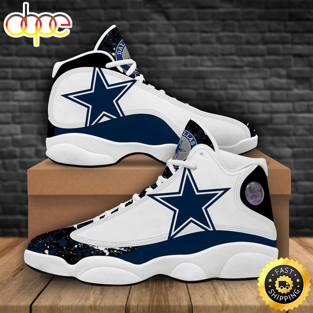 NFL Dallas Cowboys Air Jordan 13 Shoes V3 Qlw5kg