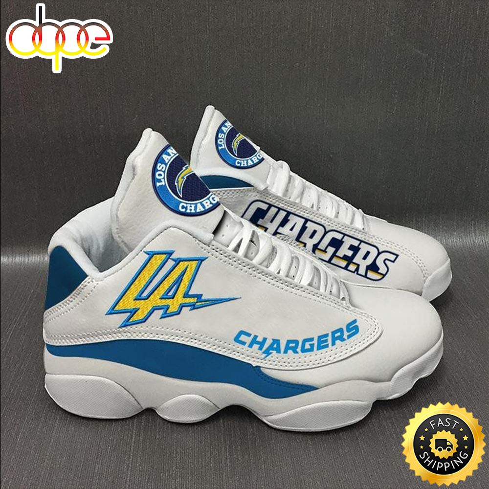 NFL Los Angeles Chargers Air Jordan 13 Shoes V2 Nv9blx