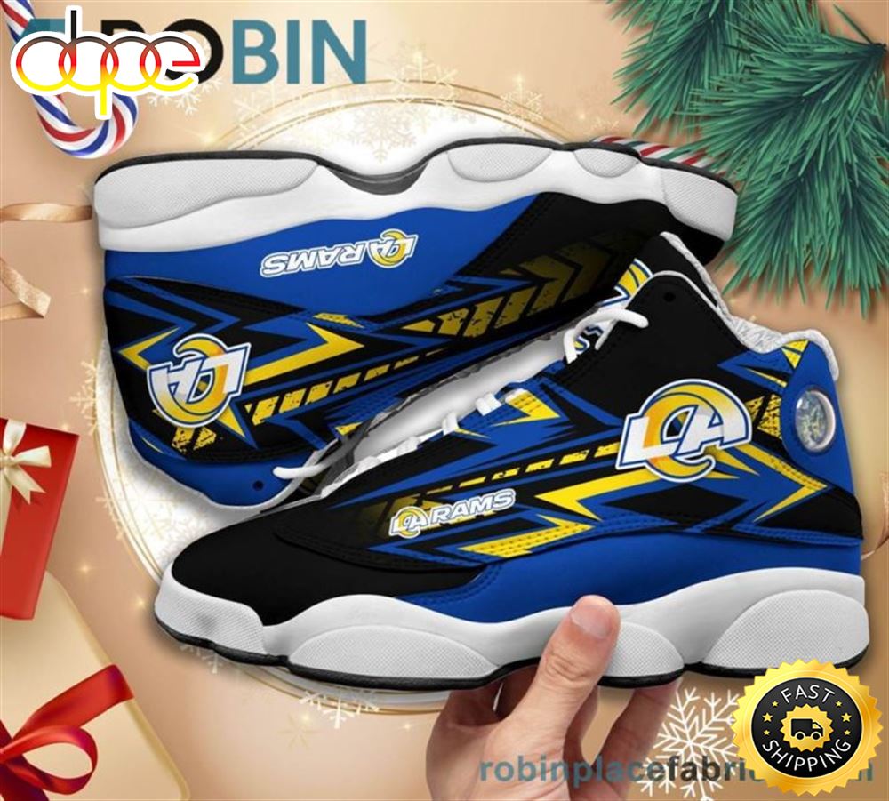 NFL Los Angeles Rams Special Air Jordan 13 Shoes V4 Mhqnku