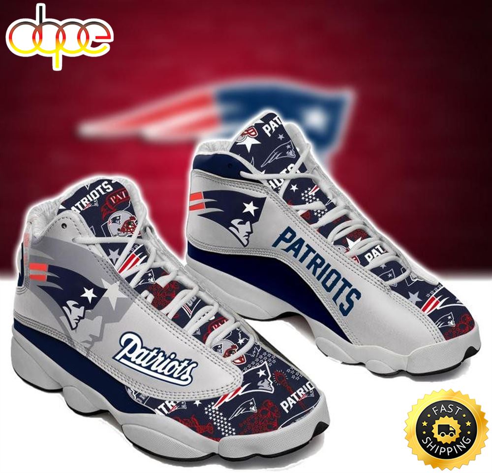 NFL New England Patriots Air Jordan 13 Shoes V4 Vlpuxh