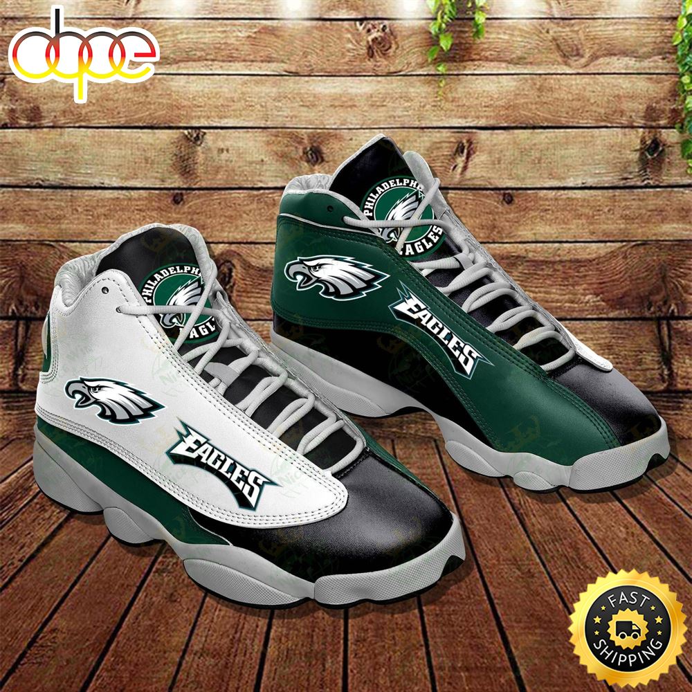 NFL Philadelphia Eagles Air Jordan 13 Shoes V4 Avvi3x