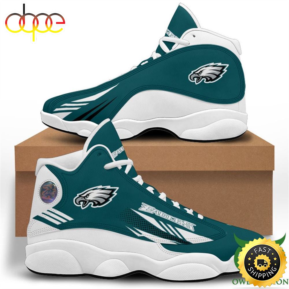 NFL Philadelphia Eagles Green Air Jordan 13 Shoes Rg0w97
