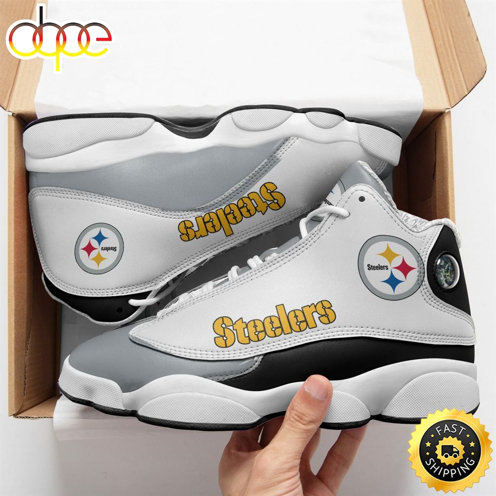 NFL Pittsburgh Steelers Air Jordan 13 Shoes V5 Bhdbeg