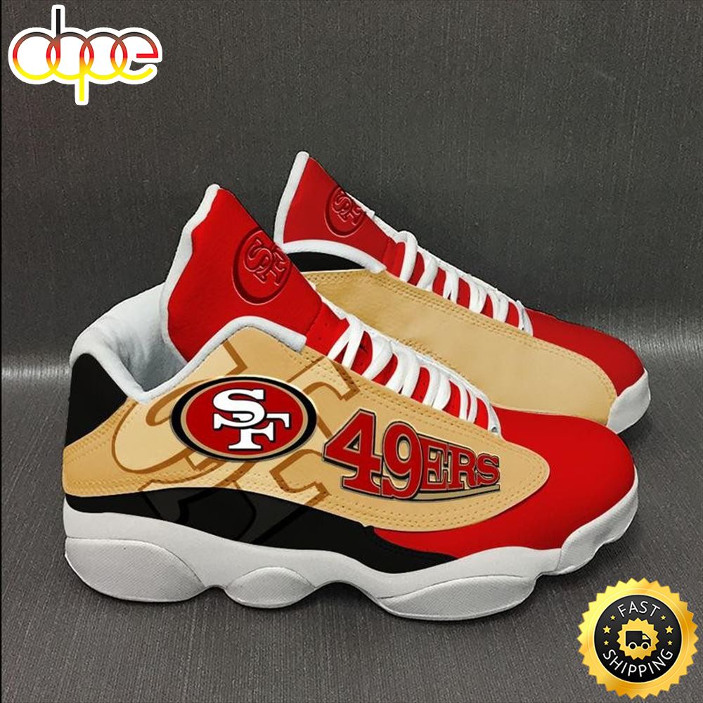 NFL San Francisco 49ers Air Jordan 13 Shoes V4 Sxb2im