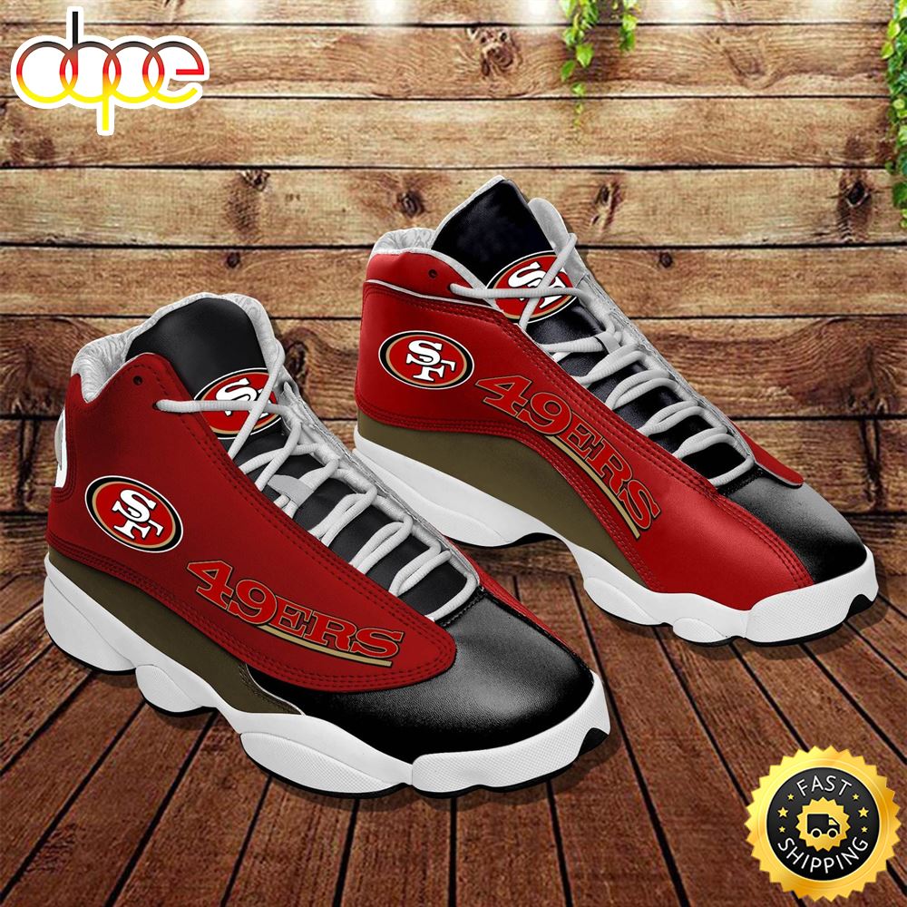 NFL San Francisco 49ers Air Jordan 13 Shoes V7 Yquabv