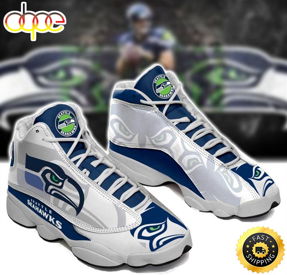 NFL Seattle Seahawks Air Jordan 13 Shoes V2 Jjlhon