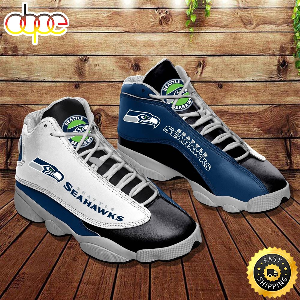 NFL Seattle Seahawks Air Jordan 13 Shoes V3 Nk20wz