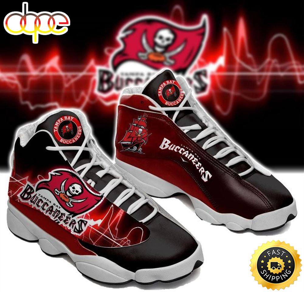 NFL Tampa Bay Buccaneers Air Jordan 13 Shoes V2 Yn5or6