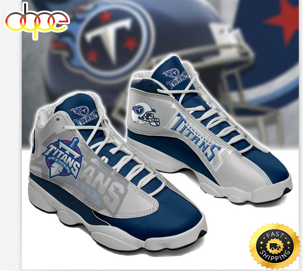 NFL Tennessee Titans Air Jordan 13 Shoes V2 M49lao