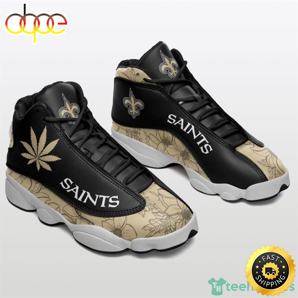 New Orleans Saints Weed Limited Edition Air Jordan Jordan 13 For Fans Mj7e0w