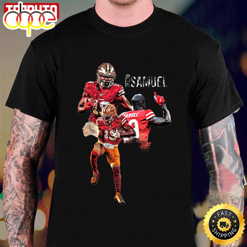 Nfl Football Wide Receiver Deebo Samuel Collection Fanmade Unisex T Shirt Yzisjr