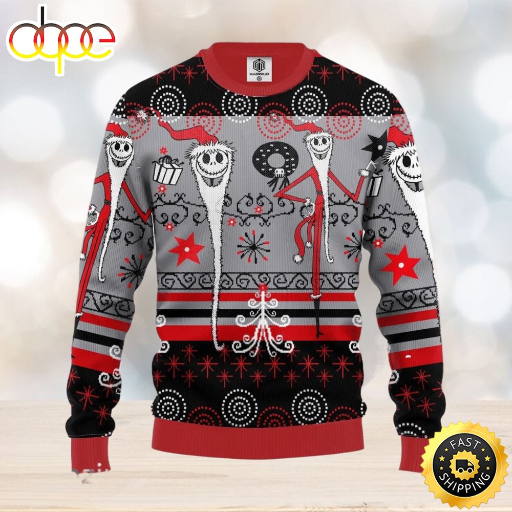 Nightmare Before Christmas Winter Ugly Sweater Amazing Gift Men And Women Christmas Gift Mizuok