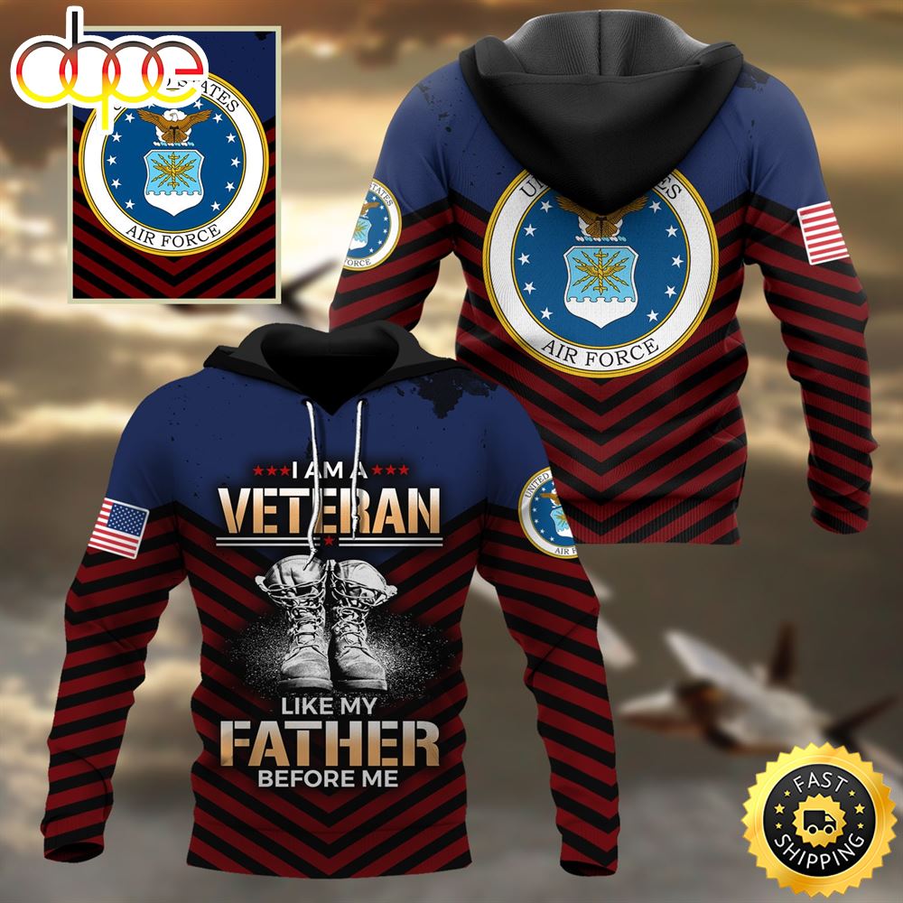 Premium Multiple US Military Services Veteran Hoodie 3D Shirt 1 Onfvjj