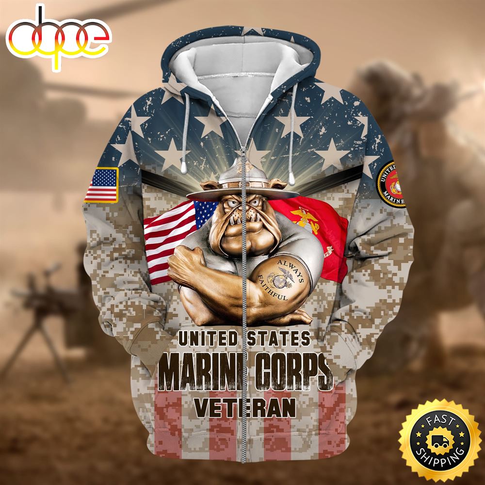 Premium Multiple US Military Services Veteran Zip Hoodie 3D Shirt 1 Zrfepm