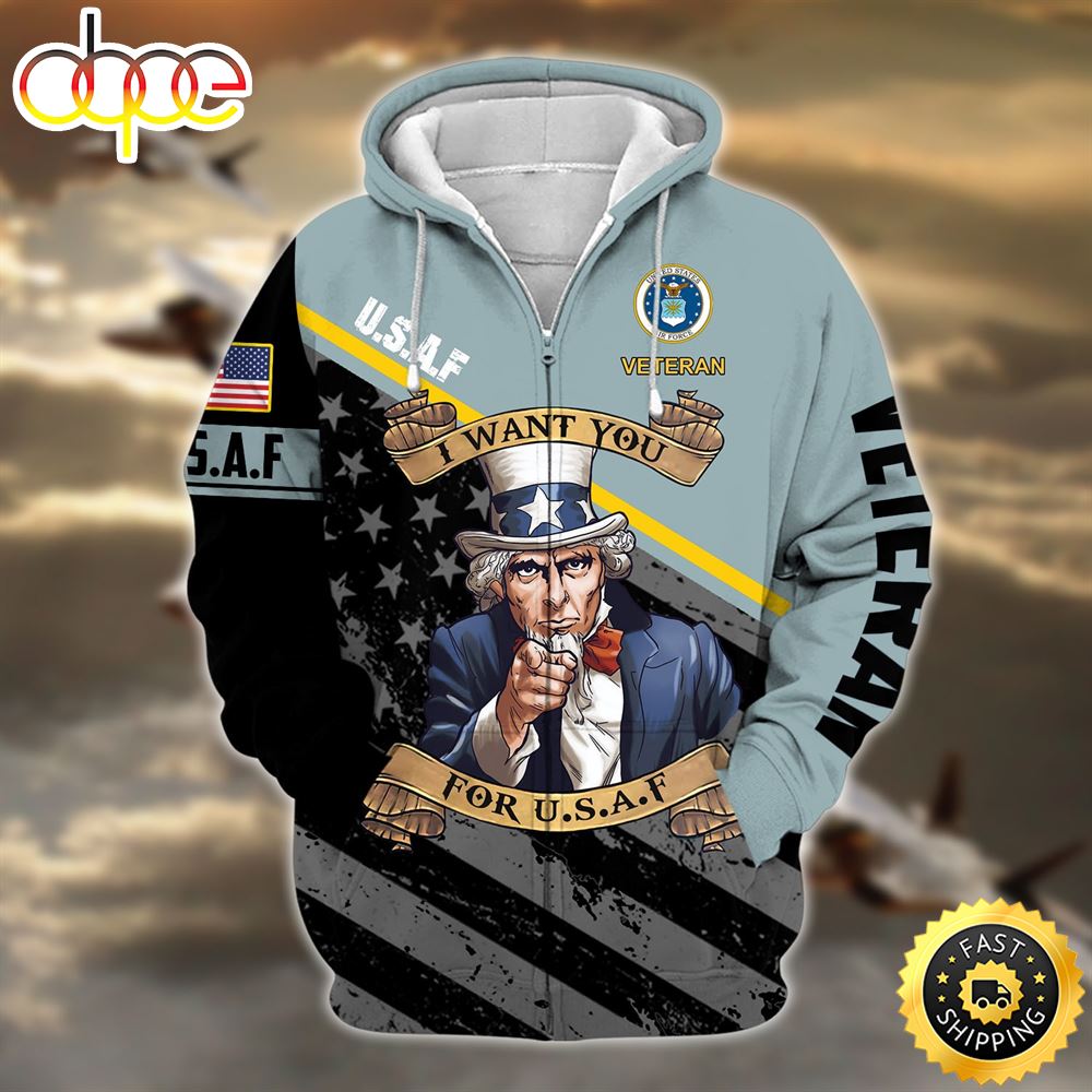 Premium Multiple US Military Services Veteran Zip Hoodie For Dad 1 Ntq4yj