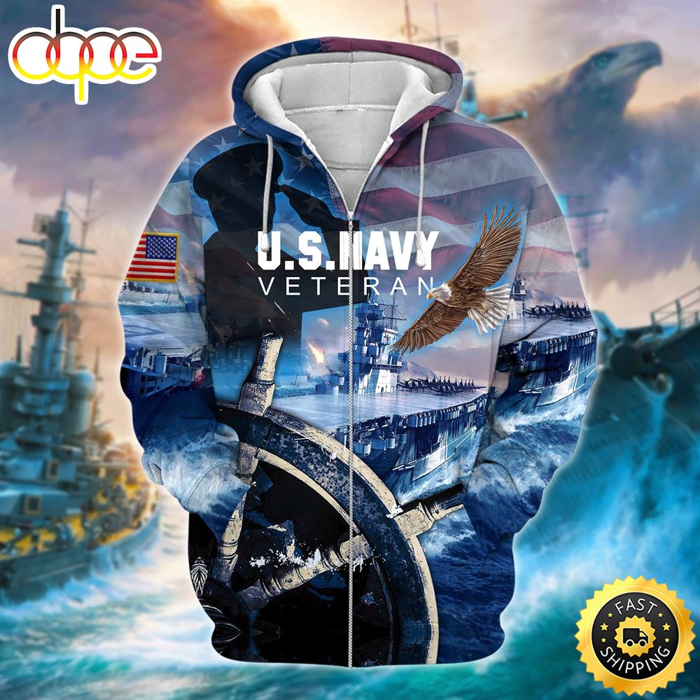 Premium U.S. Navy Veteran Zip Hoodie 1 Eyrxy3