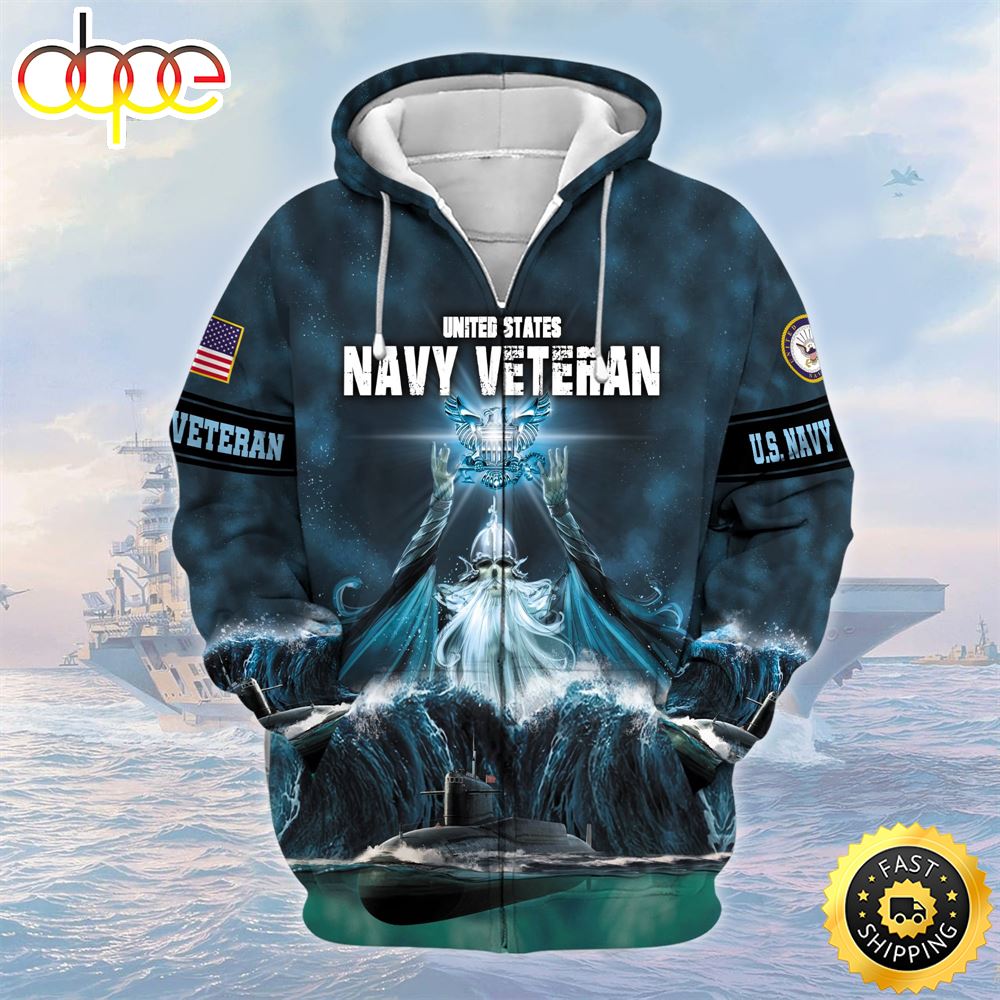 Premium U.S Navy Veteran Zip Hoodie PVC210203 1 Ez75f9