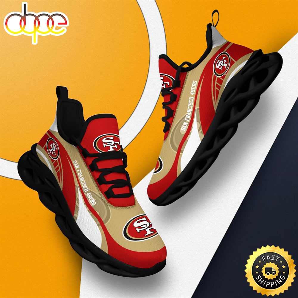 San Francisco 49ers Sneakers Max Soul Trending Summer 1 Gvhluk