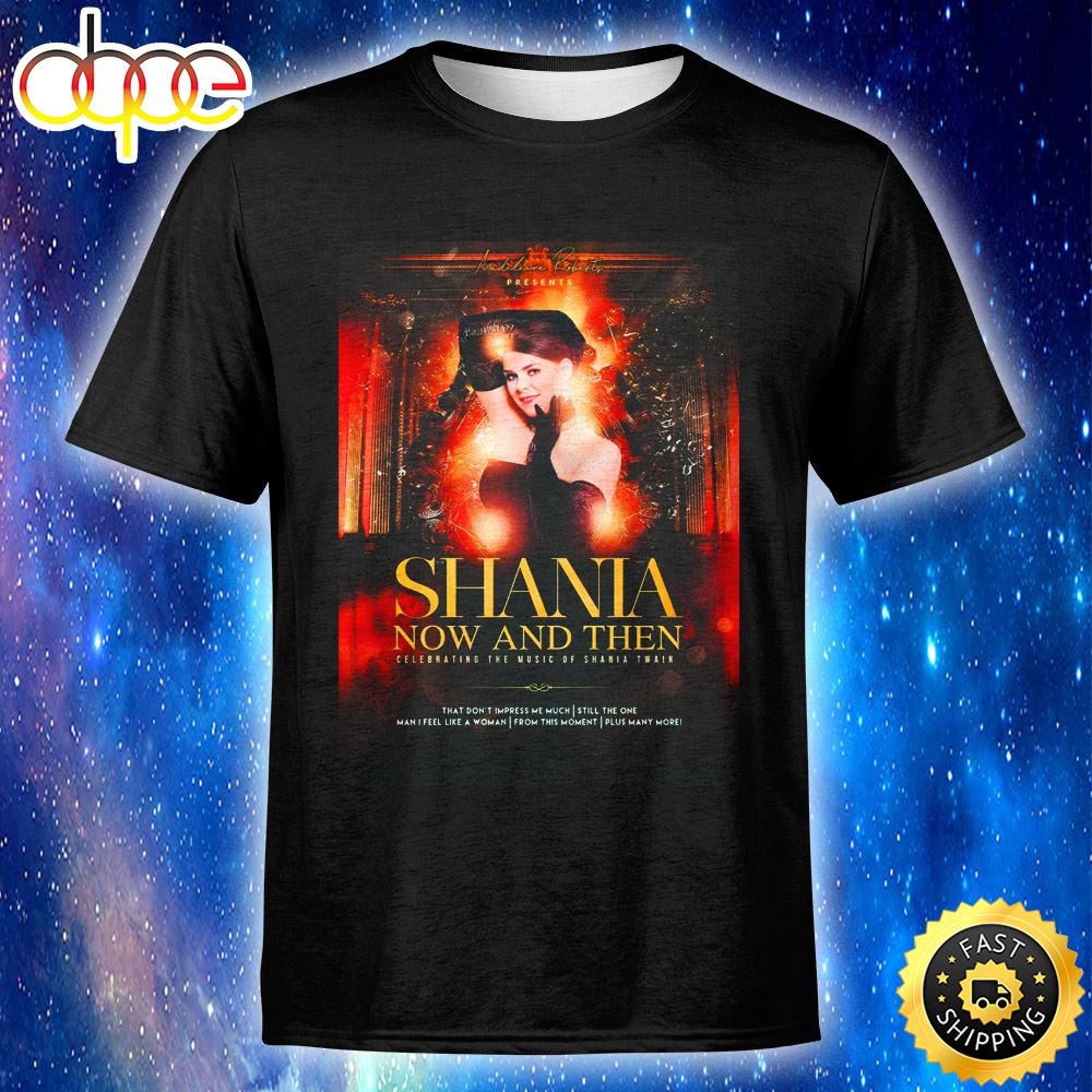 Shania Premier Tribute To Shania Twain La Zenia Restaurante Los Cucalos San Javier Murcia September 7 2023 Unisex T Shirt Bauyme