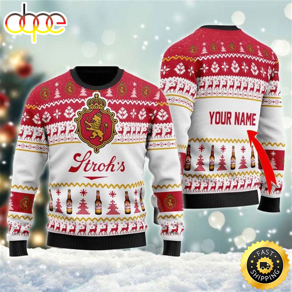 Stroh S Beer Ugly Christmas Sweaters Eu0xdq