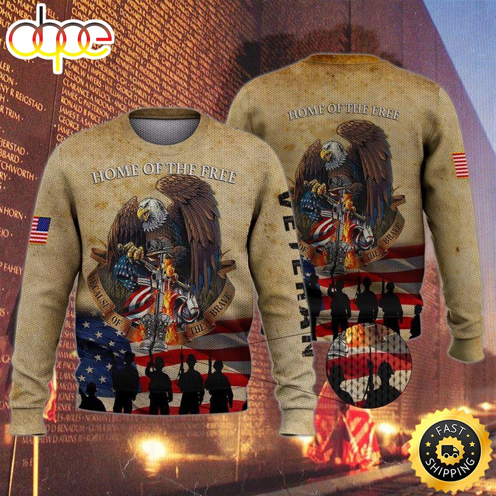 U.S Veteran Ugly Christmas Sweater For Men Amp Women Adult Us5978 Jqohzf