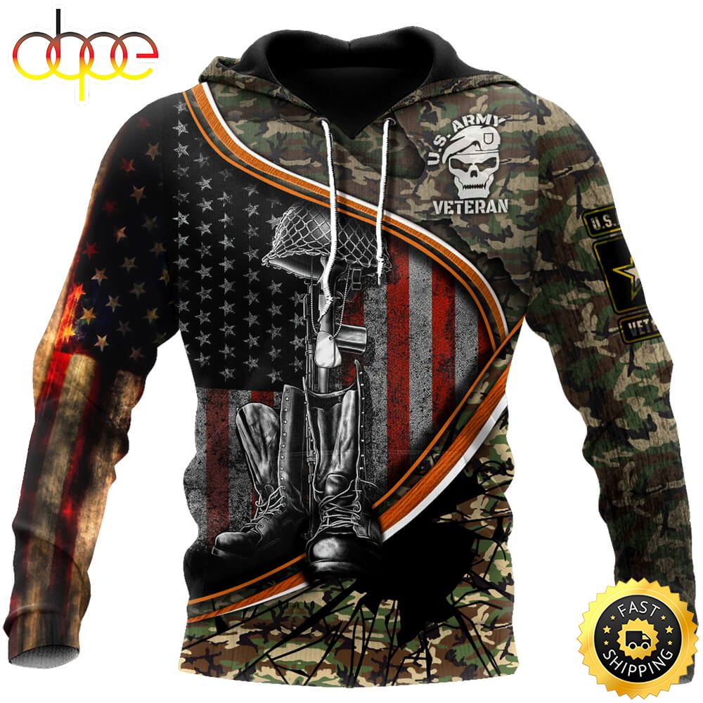Us Army Veteran 3D Hoodie Gifts For Military Men Rdp8yw