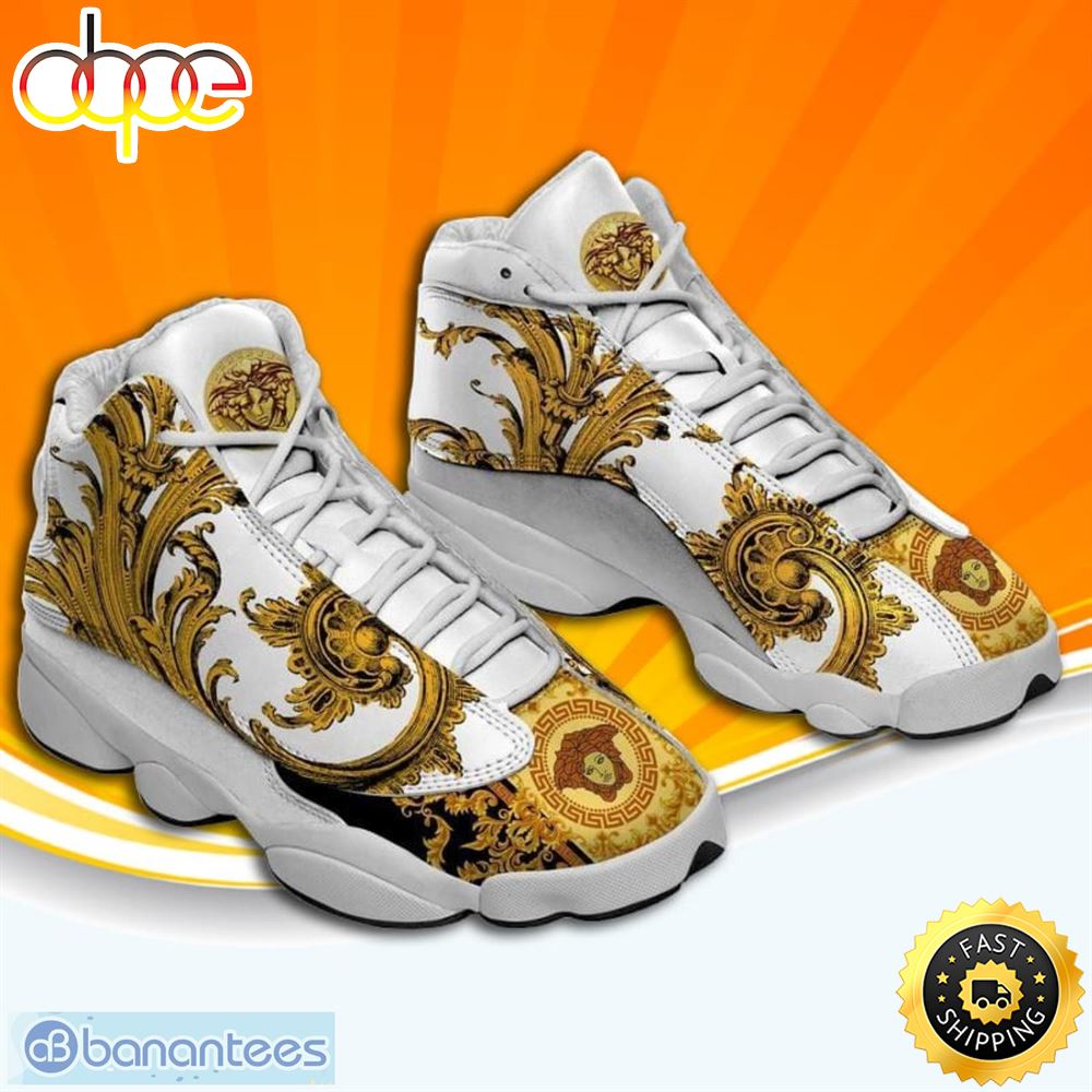 Versace Royal Texture Air Jordan 13 Sneaker Shoes Jc1sao