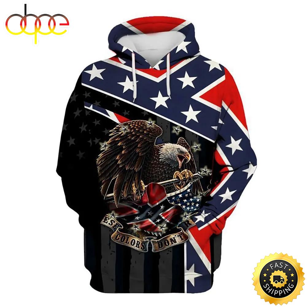 Veteran These Colors Don T Run 3D Hoodie All Over Printed Uhgywd