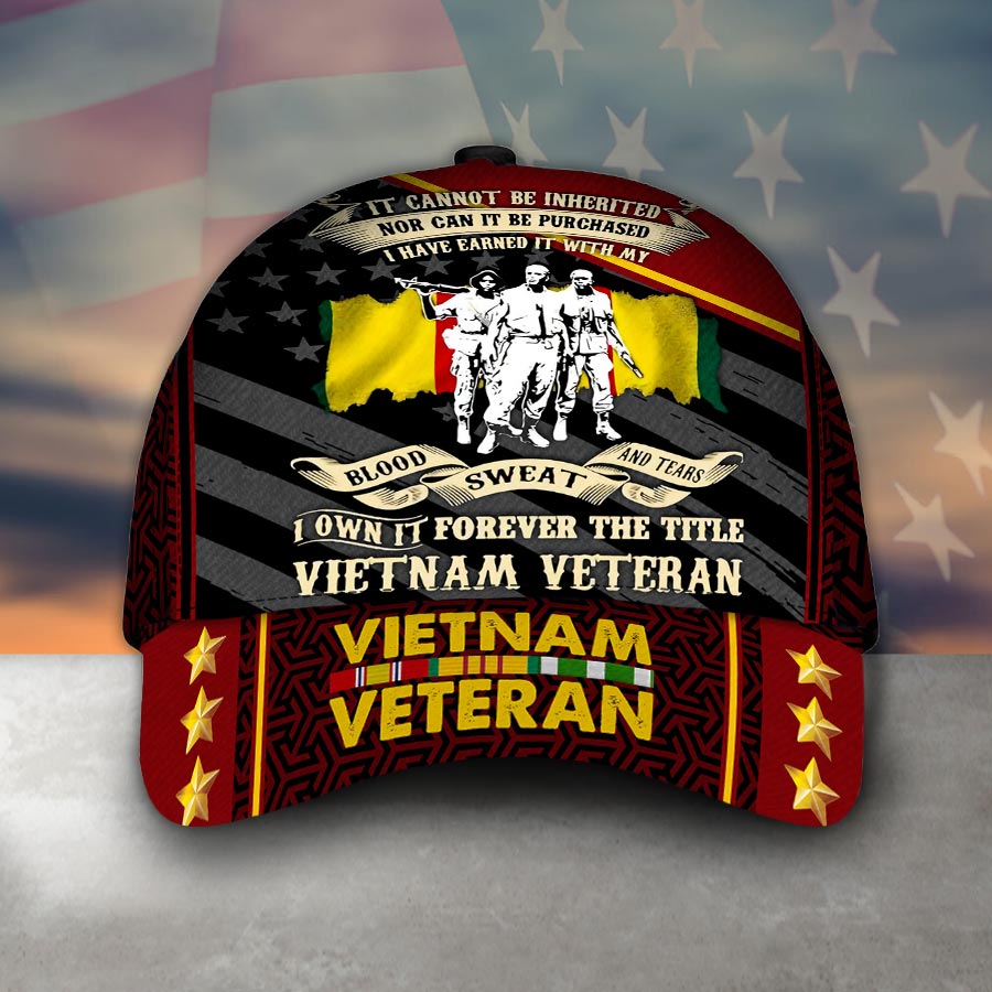 Vietnam Veteran Classic Cap – Musicdope80s.com
