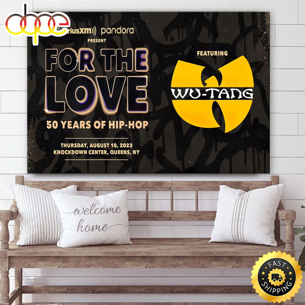Wu Tang Clan Add Free Nyc Show Nas 50 Cent Canvas Nktglv