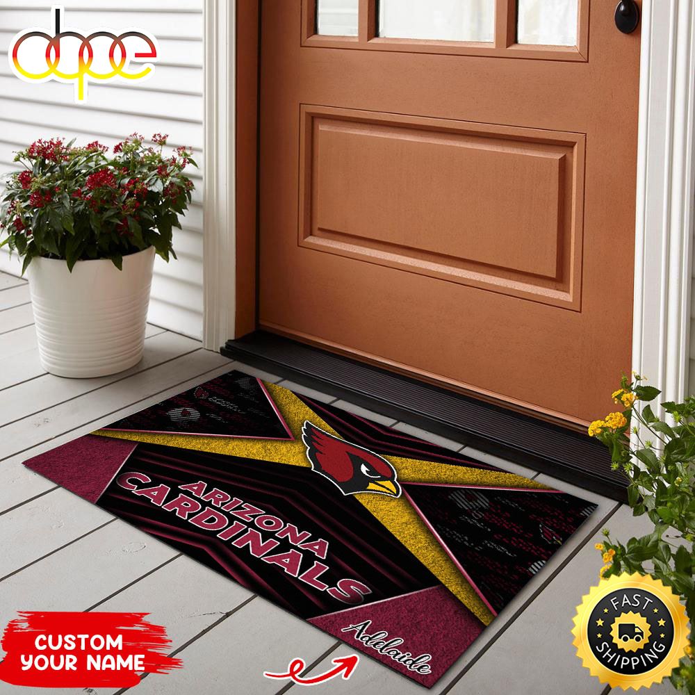 Arizona Cardinals NFL Custom Doormat For Sports Enthusiast This Year U7zqgq
