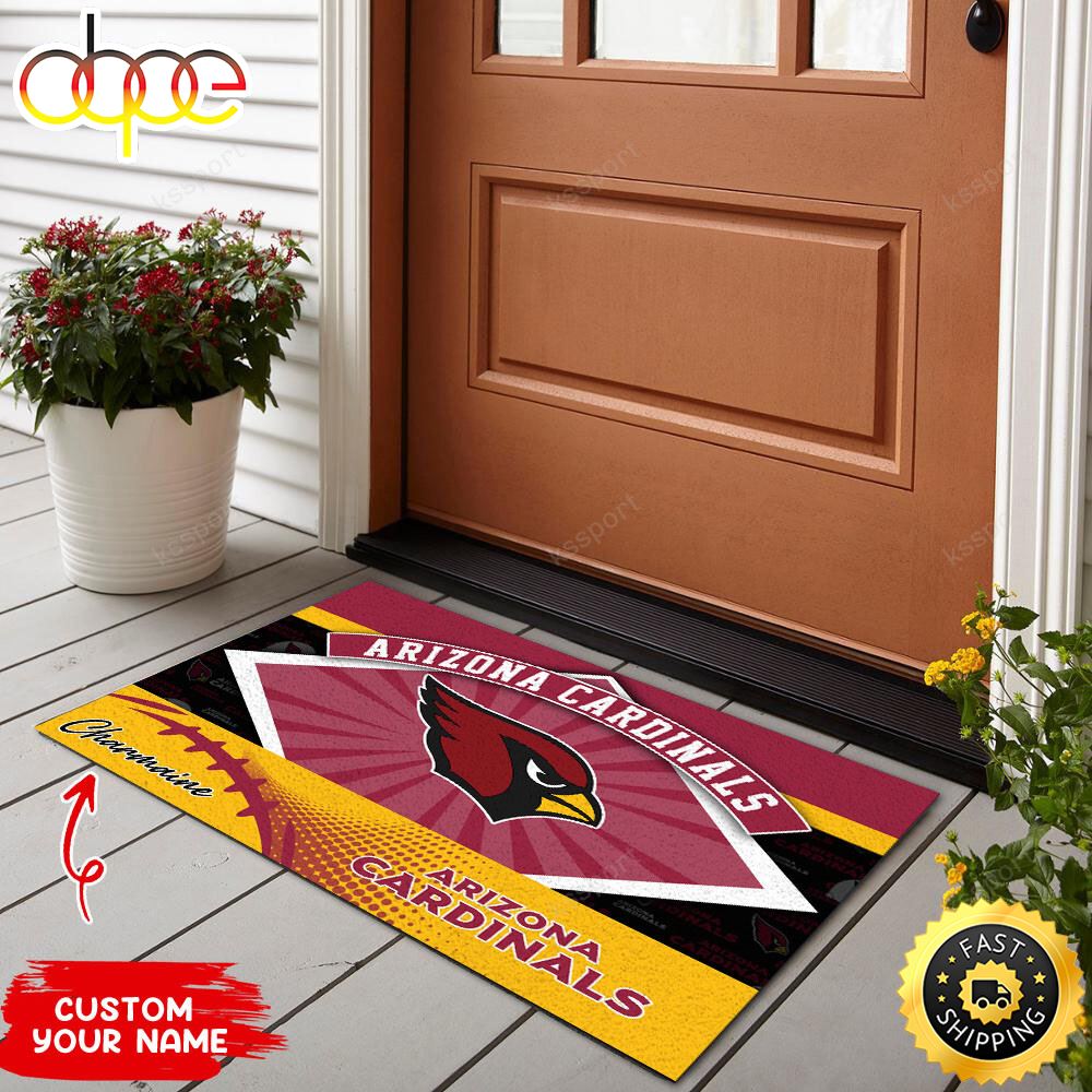 Arizona Cardinals NFL Personalized Doormat For This Season Yc3m27