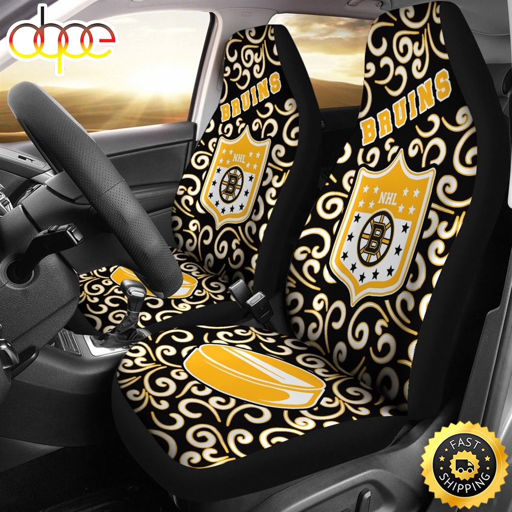 Artist SUV Boston Bruins Seat Covers Sets For Car Pxatoo