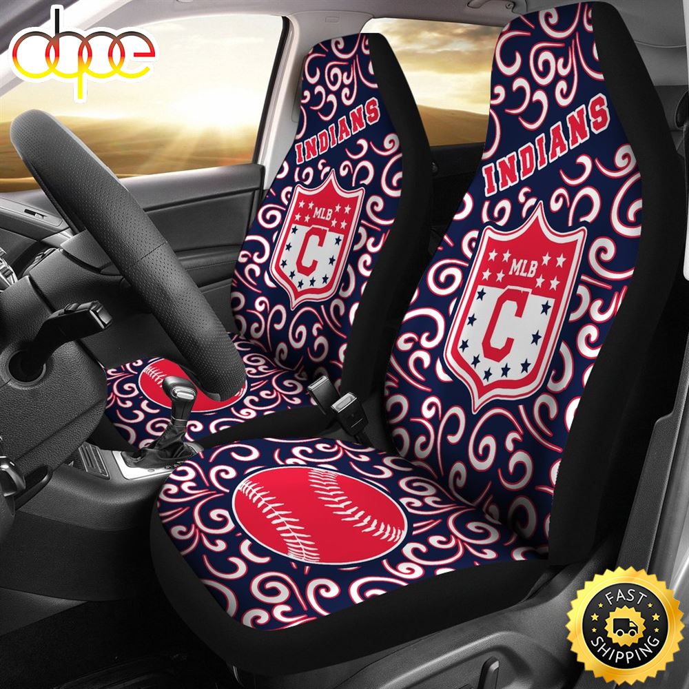 Artist SUV Cleveland Indians Seat Covers Sets For Car Jyanvx