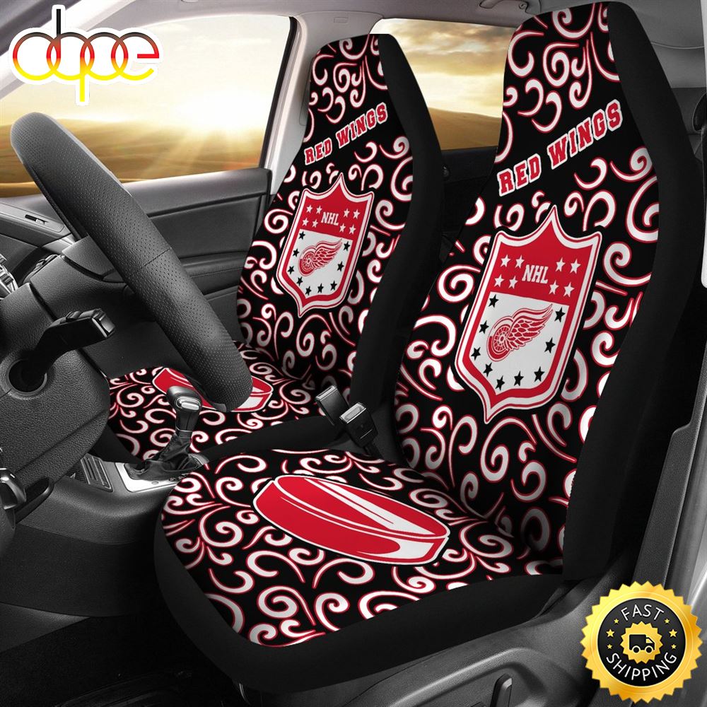 Artist SUV Detroit Red Wings Seat Covers Sets For Car Wbcvrs