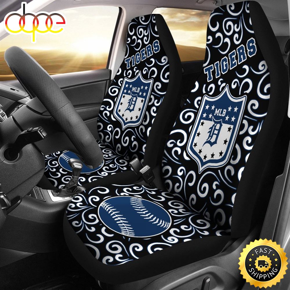 Artist SUV Detroit Tigers Seat Covers Sets For Car Zvl02v