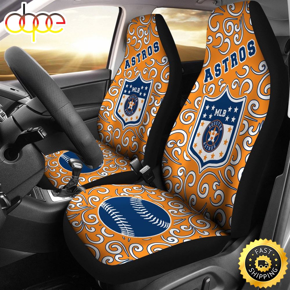 Artist SUV Houston Astros Seat Covers Sets For Car N1lwcz