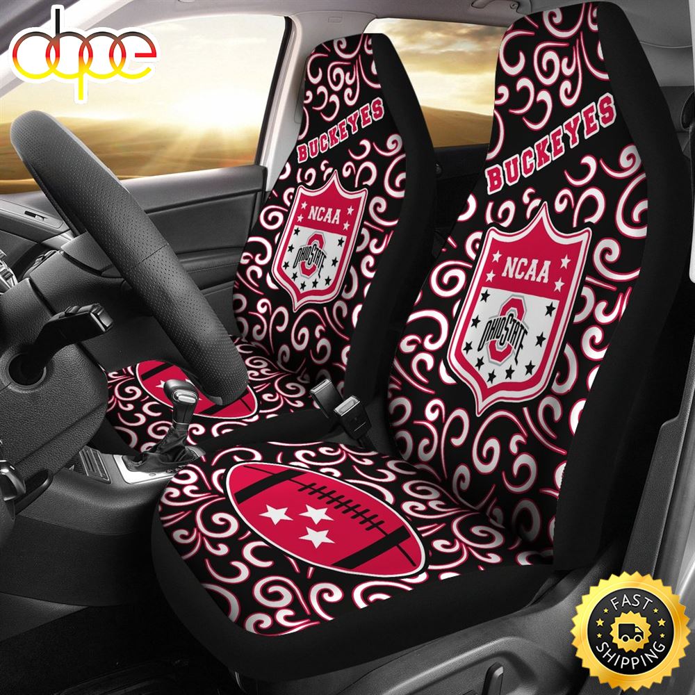 Artist SUV Ohio State Buckeyes Seat Covers Sets For Car Enopv2