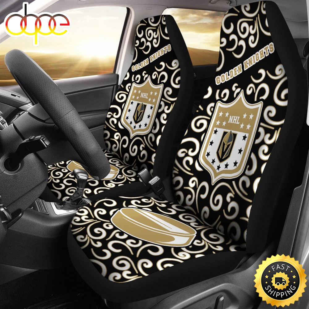 Artist SUV Vegas Golden Knights Seat Covers Sets For Car Brhdpo