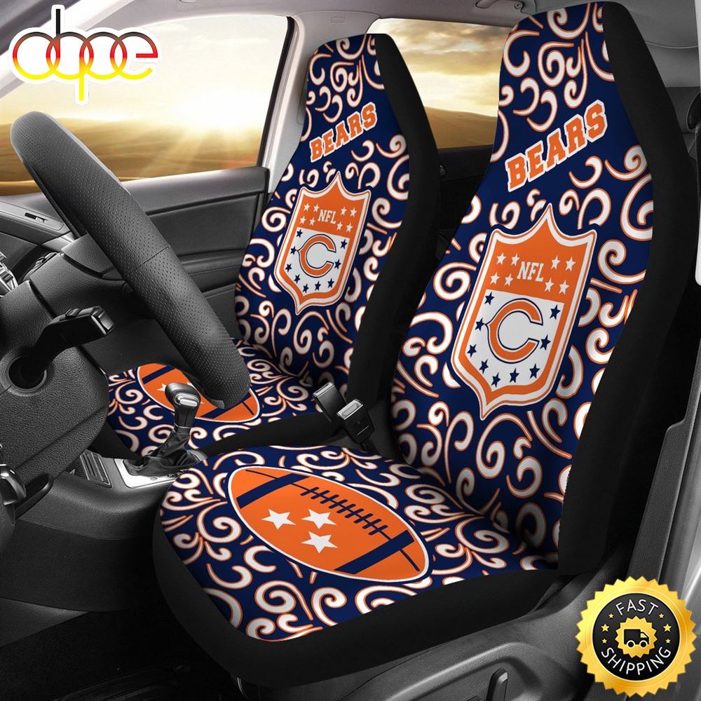 Artist Suv Chicago Bears Seat Covers Sets For Car Ysjvbd