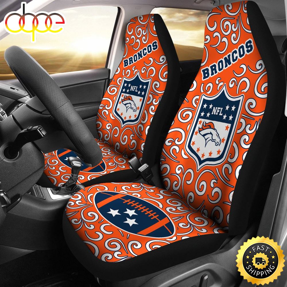 Artist Suv Denver Broncos Seat Covers Sets For Car Kam3n0