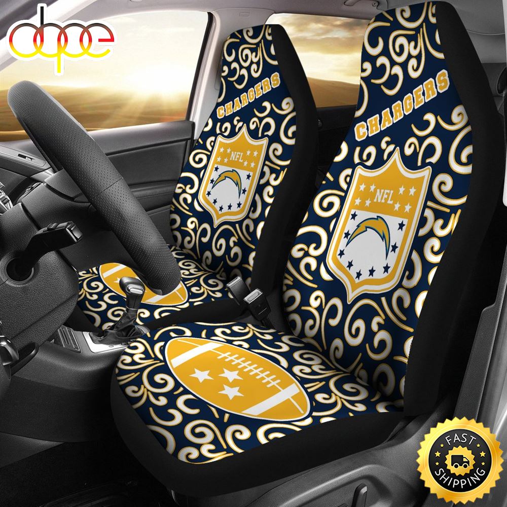 Artist Suv Los Angeles Chargers Seat Covers Sets For Car Cvcjpp