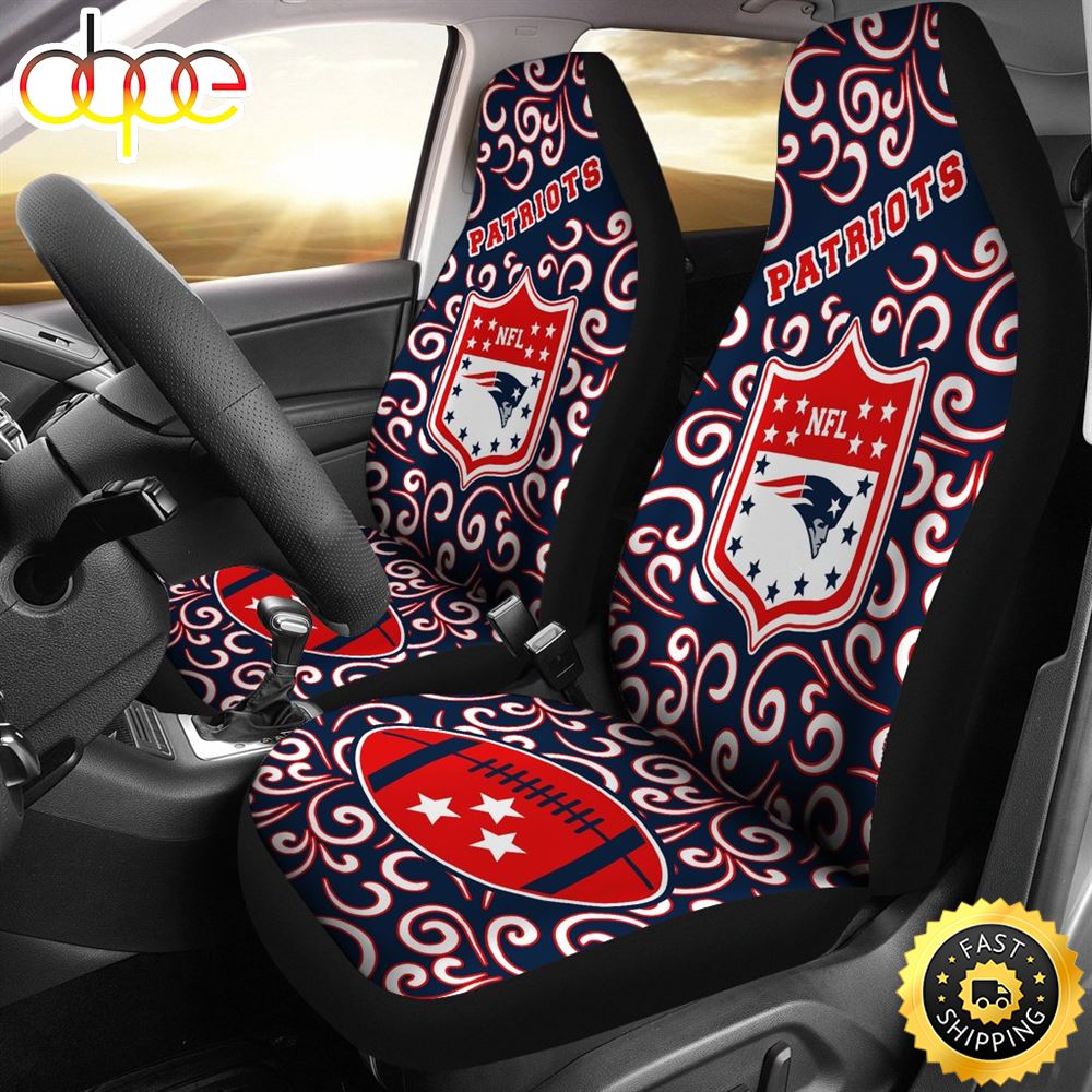 Artist Suv New England Patriots Seat Covers Sets For Car Mgrimr