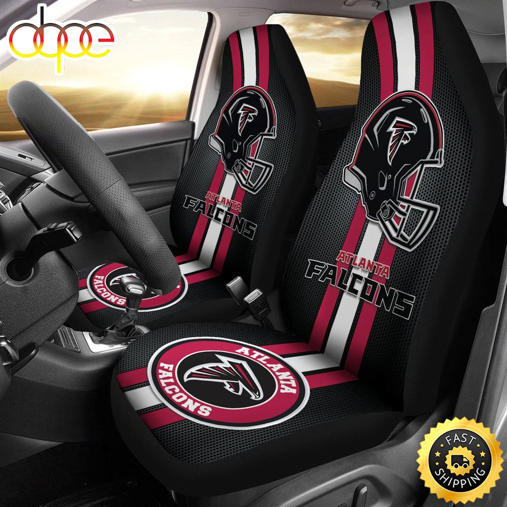 Atlanta Falcons Car Seat Covers American Football Helmet Car Mxv5pd
