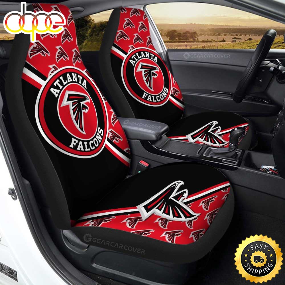 Atlanta Falcons Car Seat Covers Custom Car Accessories For Fans As7aro