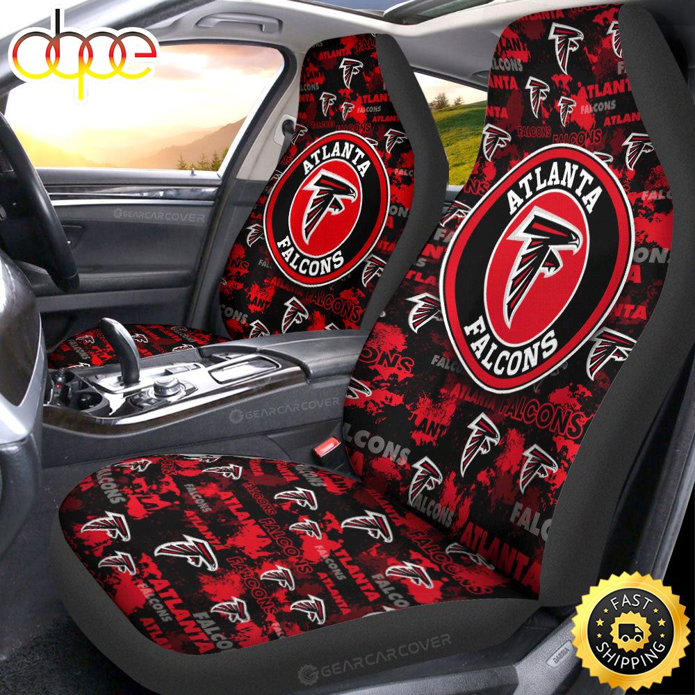 Atlanta Falcons Car Seat Covers Custom Car Accessories Waz6jh