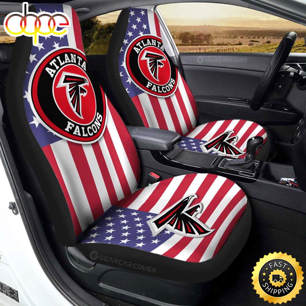 Atlanta Falcons Car Seat Covers Custom Car Decor Accessories Dwfymm