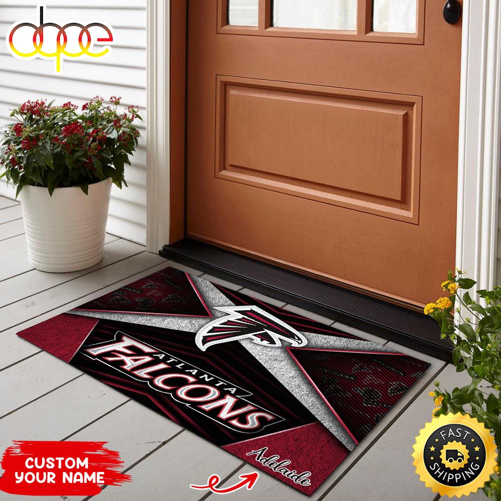 Atlanta Falcons NFL Custom Doormat For Sports Enthusiast This Year Sgkw4b