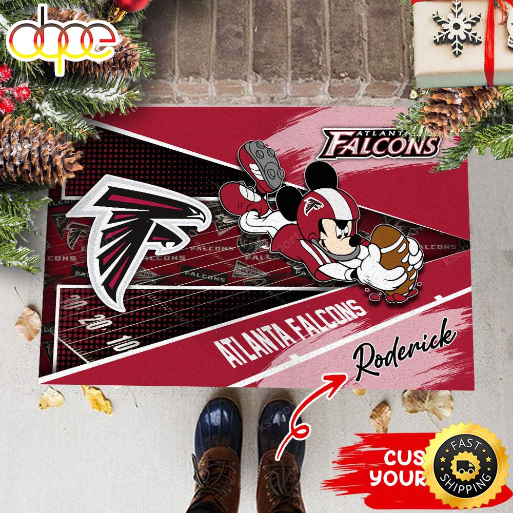 Atlanta Falcons NFL Custom Doormat For This Season Oi53ip